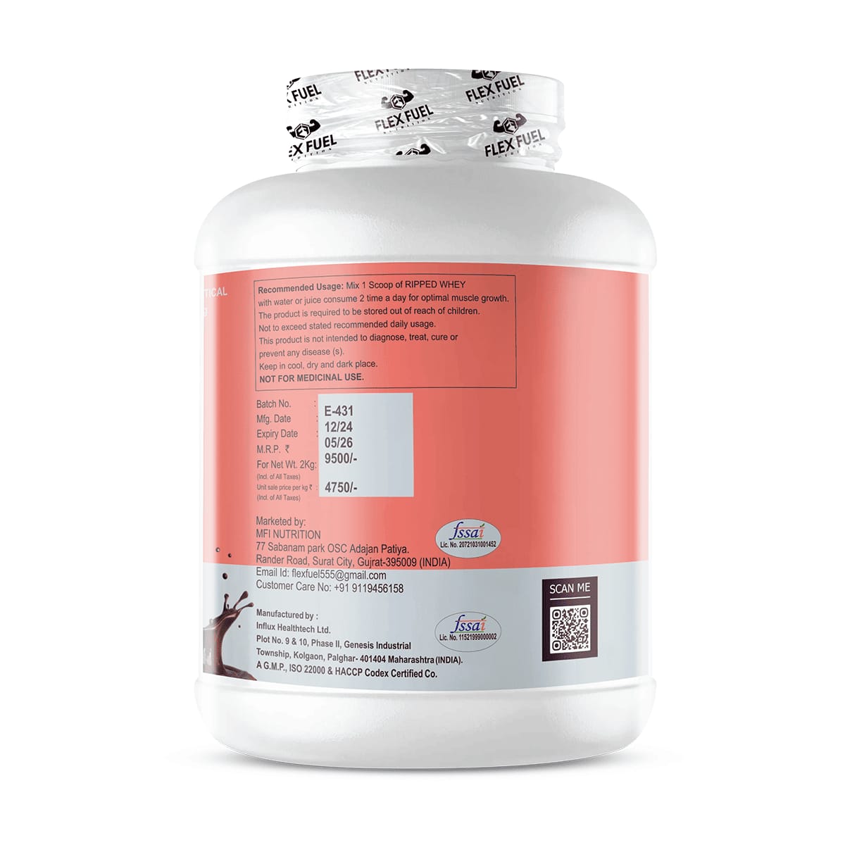 Flex Fuel Ripped Whey