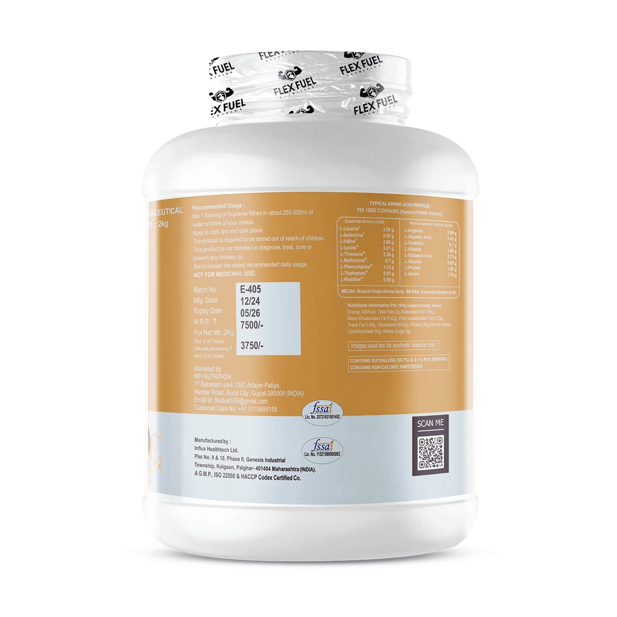 Flex Fuel Supreme Whey