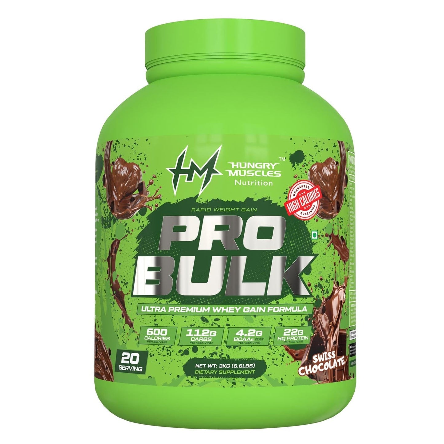 Hungry Muscles | Pro Bulk - Weight Gainer
