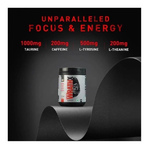 MuscleBlaze Pre Workout WrathX, Fruit Fury