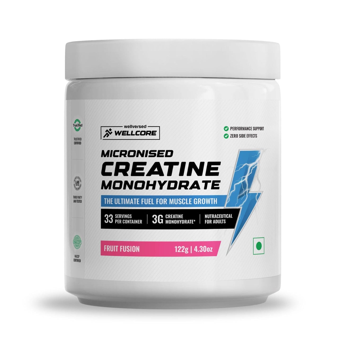 Wellcore - Pure Micronised Creatine Monohydrate, Fruit Fusion