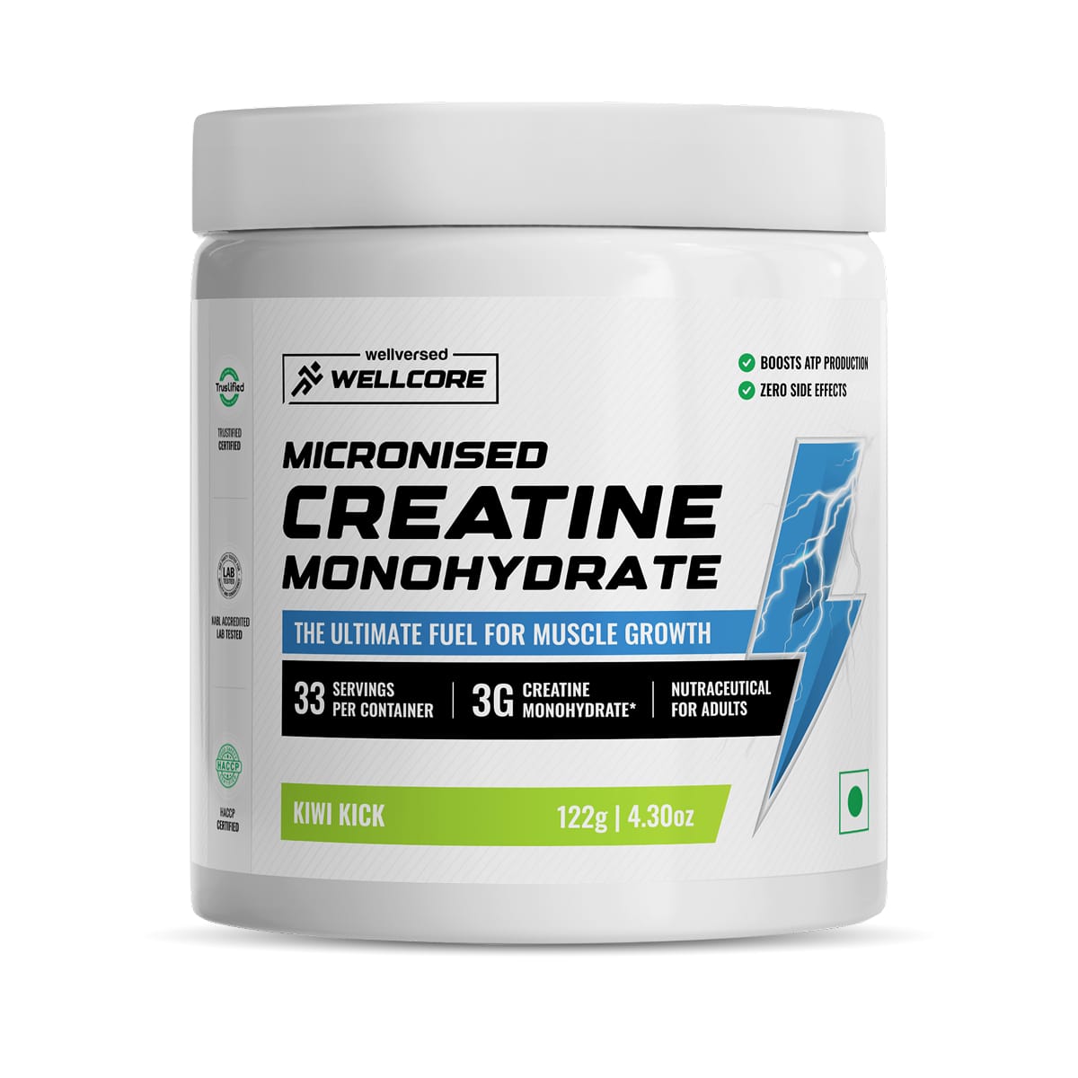 Wellcore - Pure Micronised Creatine Monohydrate | Kiwi Kick
