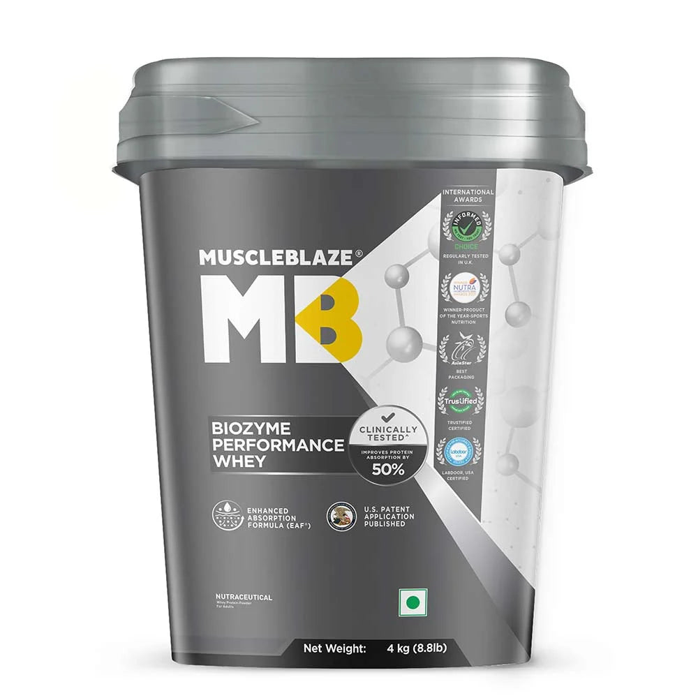 MuscleBlaze Biozyme Performance Whey