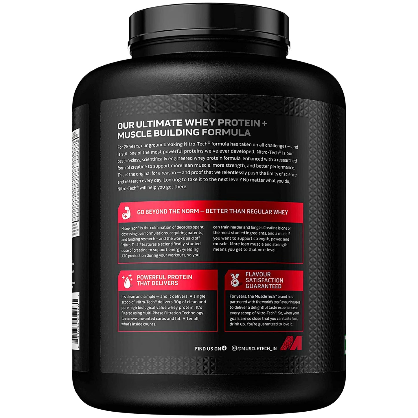 Muscletech Nitro-Tech Whey Protein