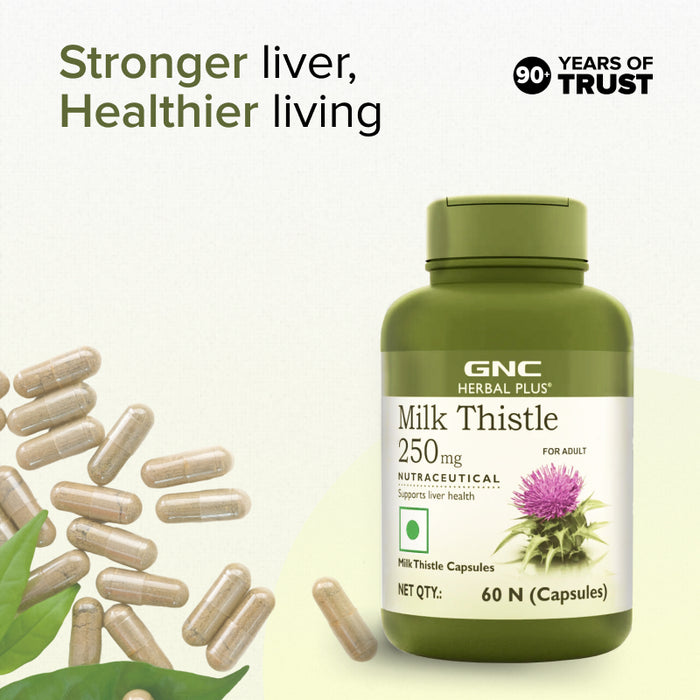 GNC Herbal Plus Milk Thistle