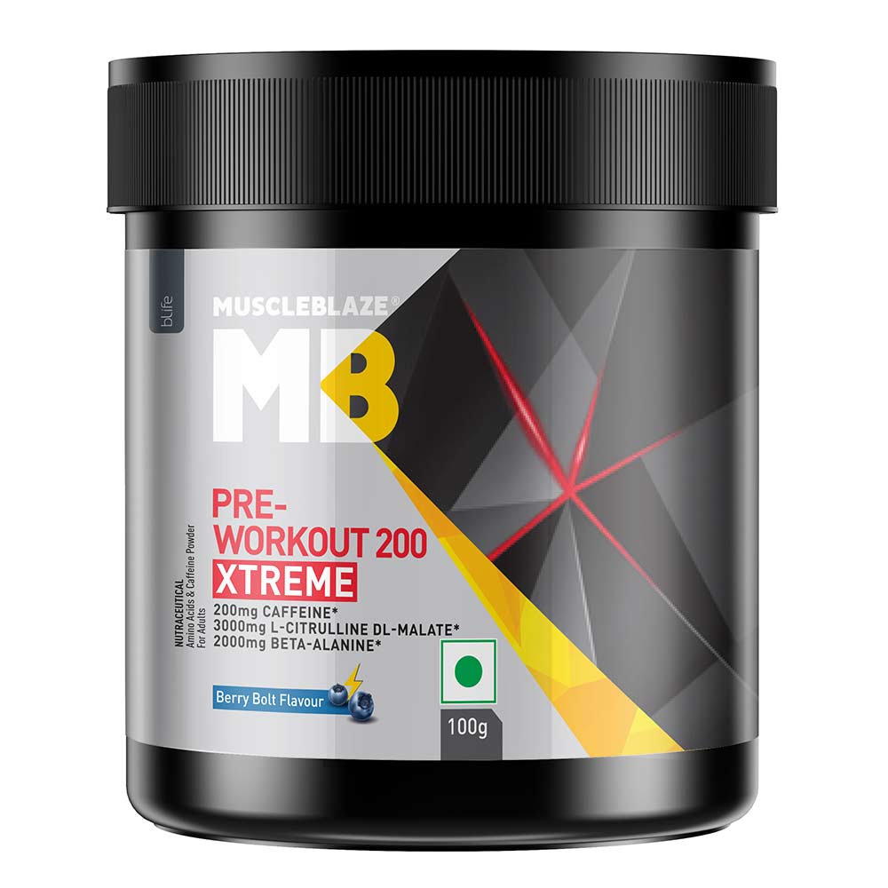 MuscleBlaze PRE Workout 200 Xtreme
