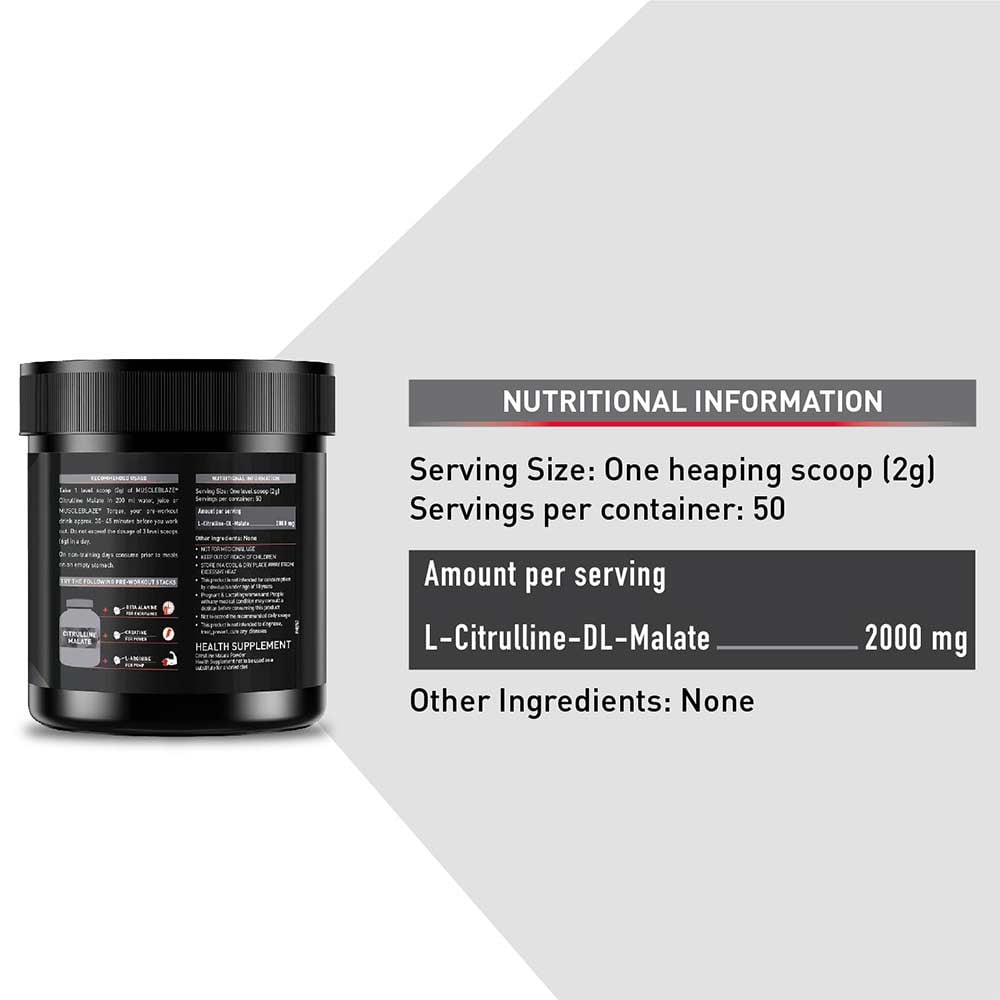 MuscleBlaze Citrulline Malate