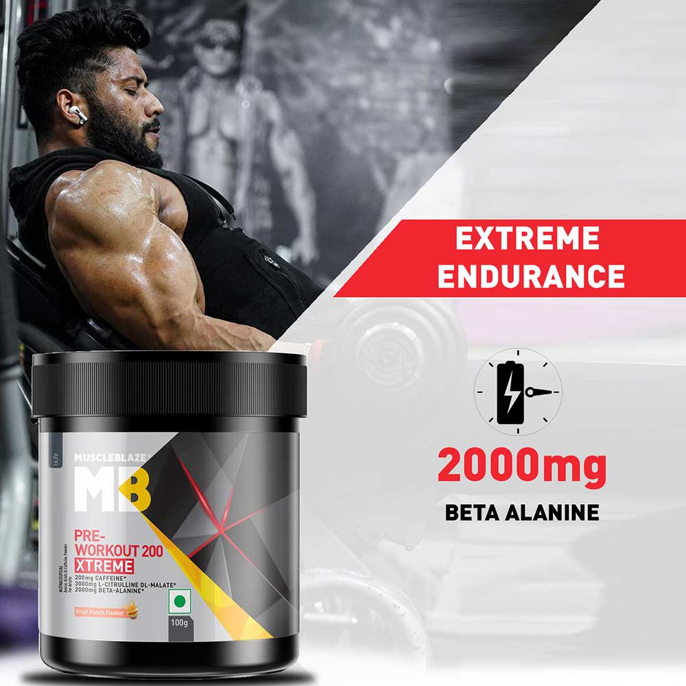MuscleBlaze PRE Workout 200 Xtreme