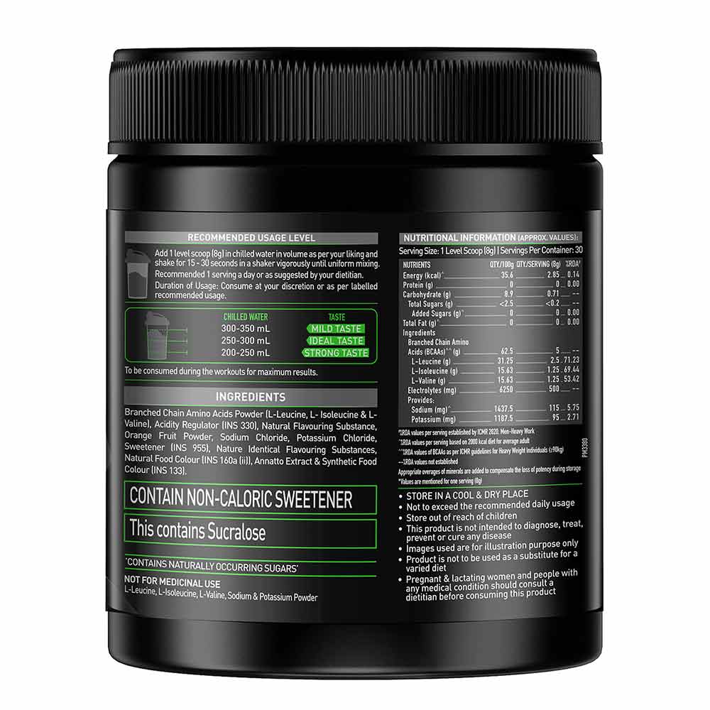 MuscleBlaze BCAA Pro Essential Amino Acids