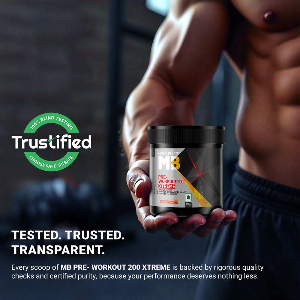 MuscleBlaze PRE Workout 200 Xtreme