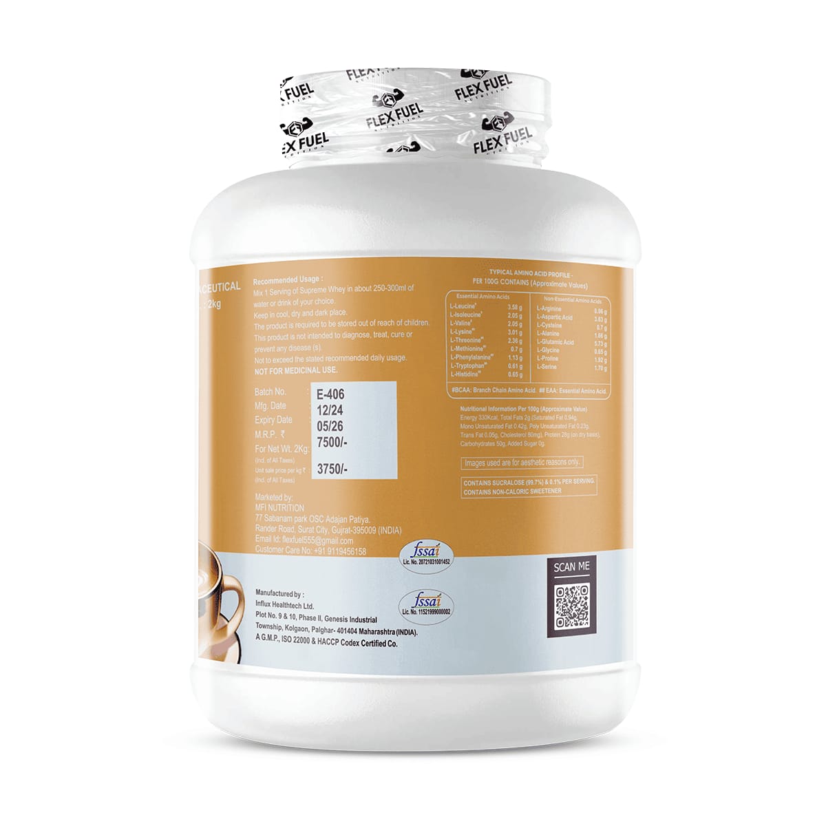 Flex Fuel Supreme Whey