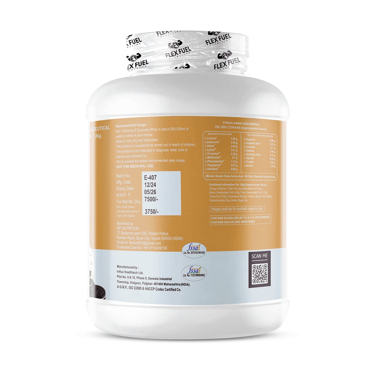 Flex Fuel Supreme Whey