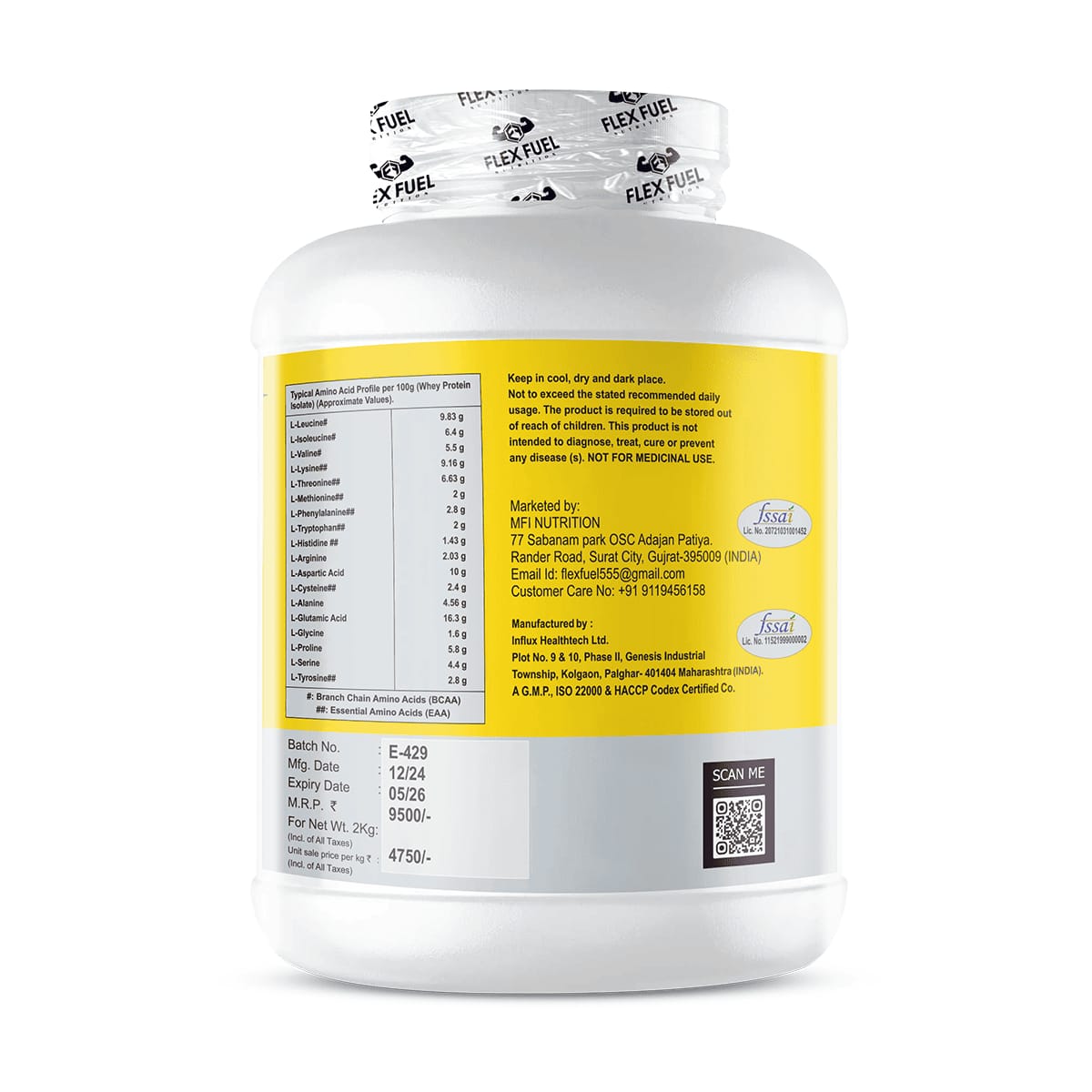 Flex Fuel ISO 100 Whey