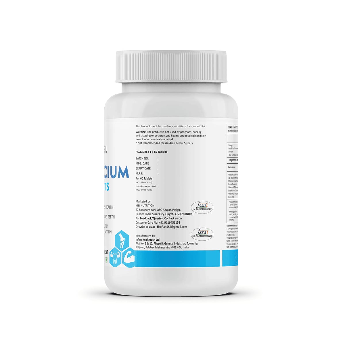 Flex Fuel Calcium Tablets