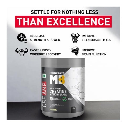 MuscleBlaze Creatine Monohydrate CreAMP,