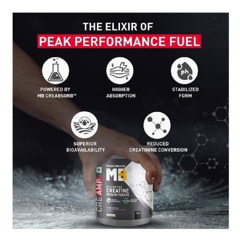 MuscleBlaze Creatine Monohydrate CreAMP,