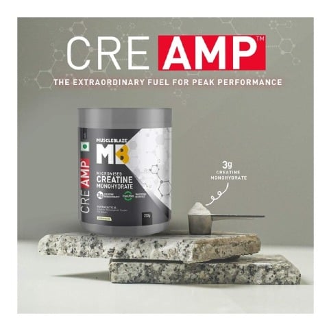 MuscleBlaze Creatine Monohydrate CreAMP,