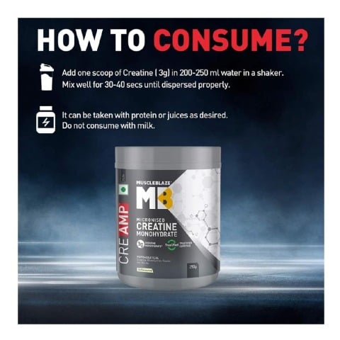 MuscleBlaze Creatine Monohydrate CreAMP,