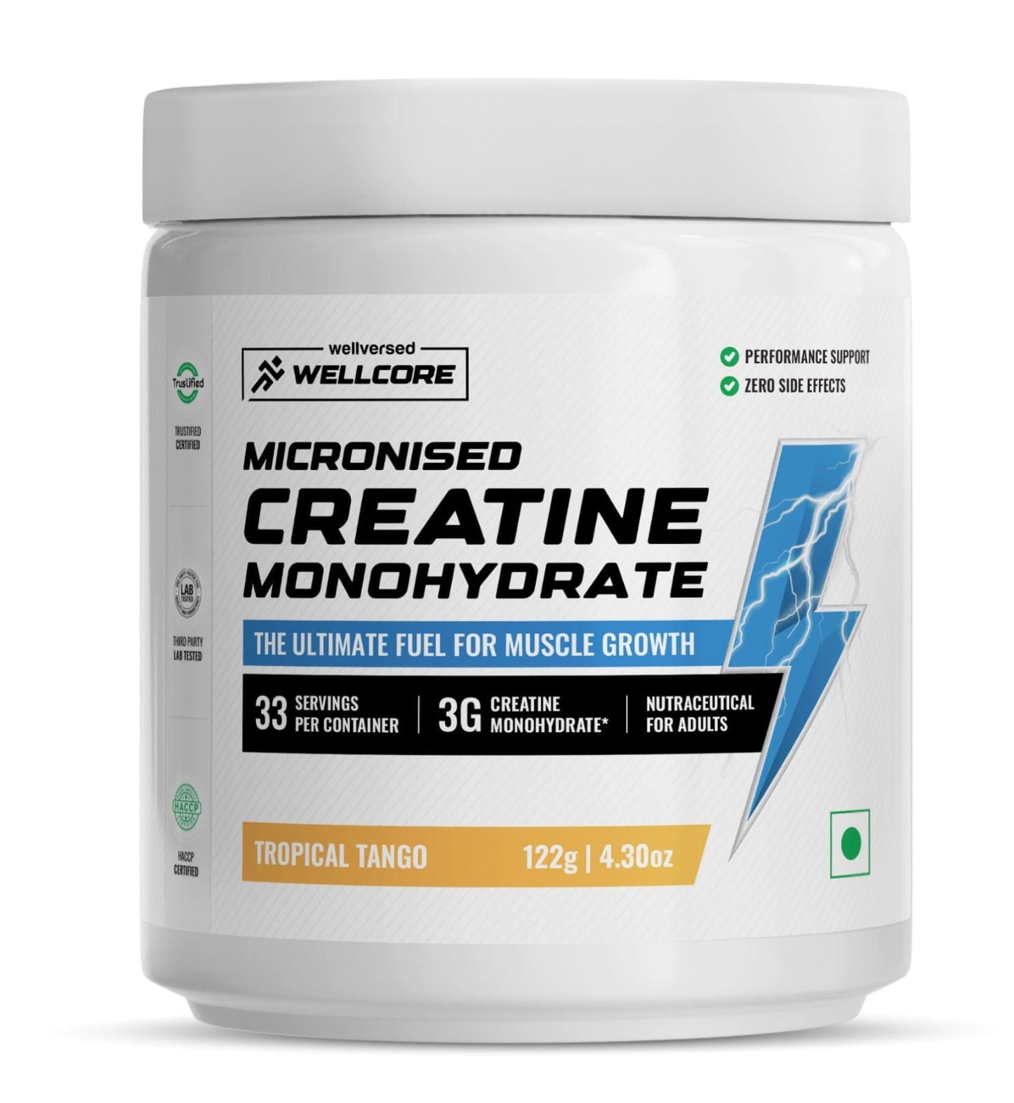 Wellcore - Pure Micronised Creatine Monohydrate, Tropical Tango