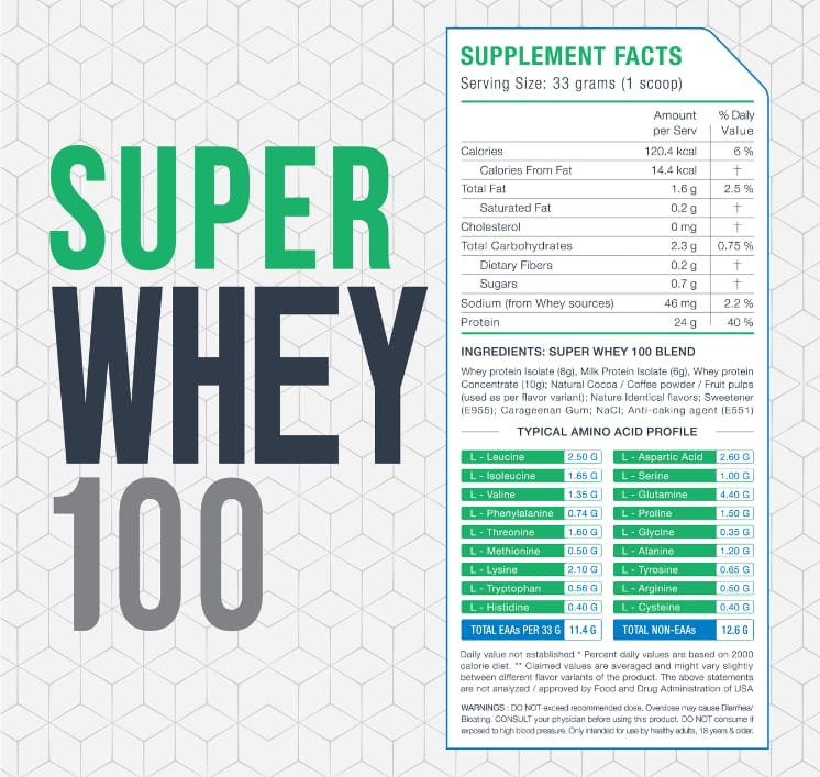 Freak Labs | Super Whey 100 – Triple Protein Blend