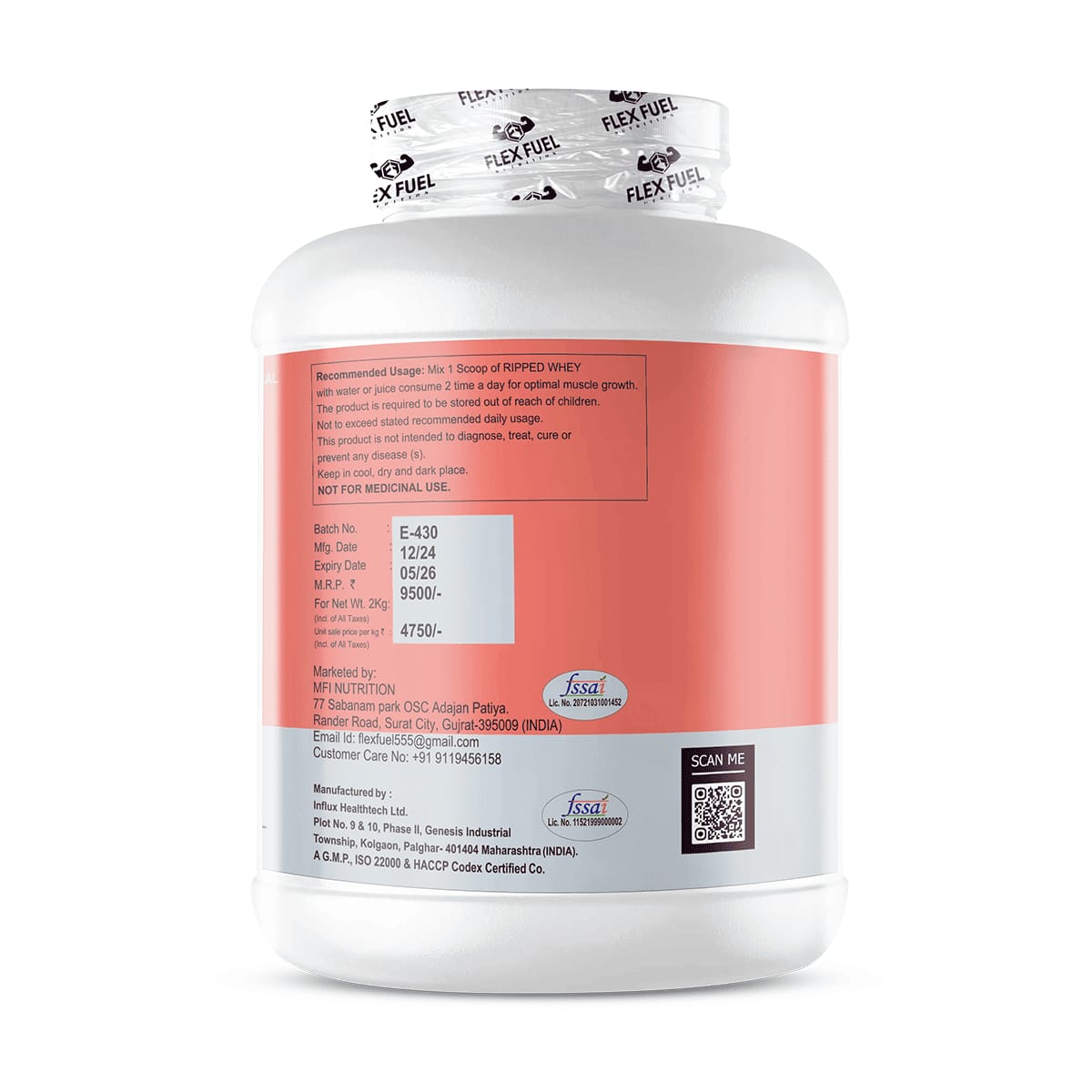 Flex Fuel Ripped Whey