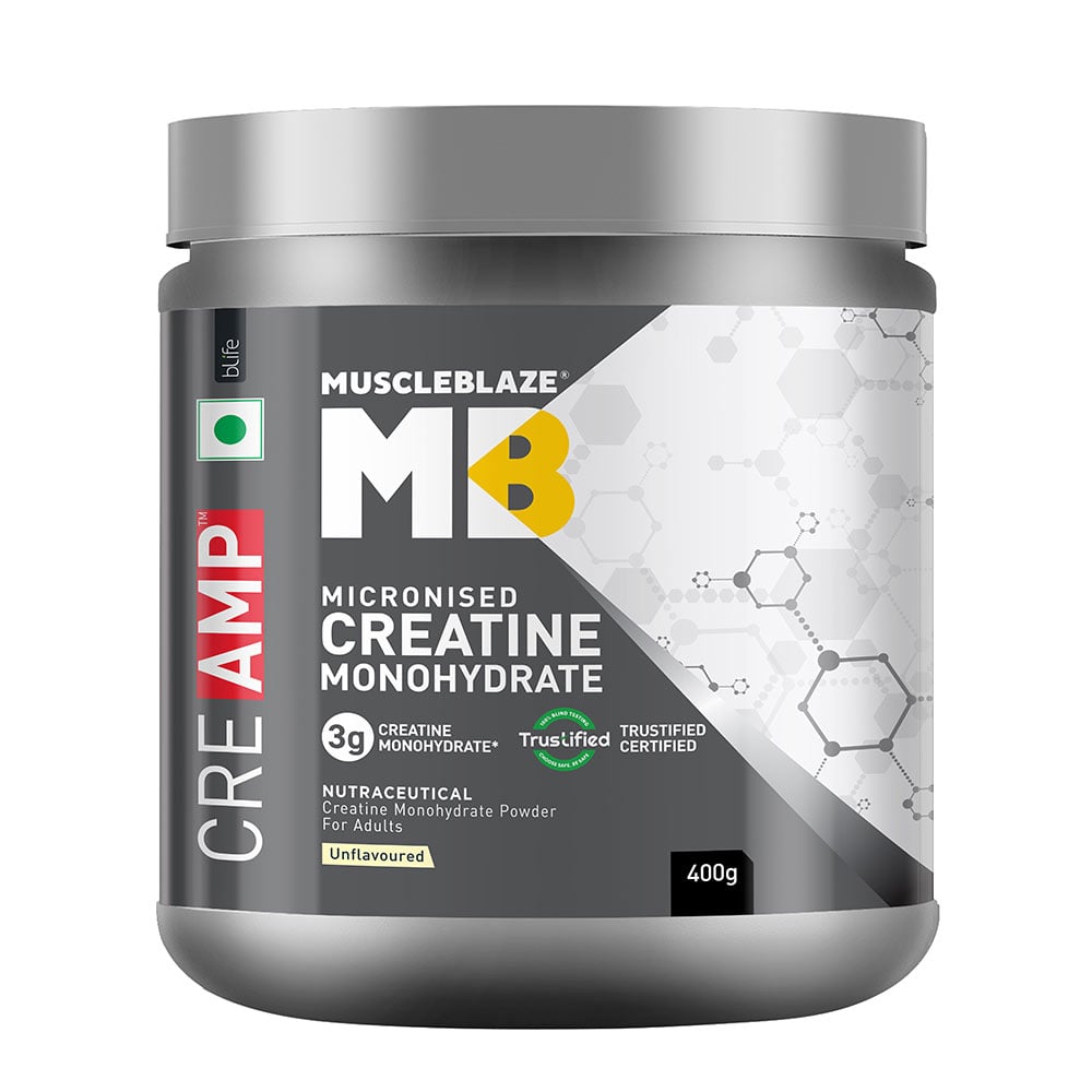 MuscleBlaze Creatine Monohydrate CreAMP,