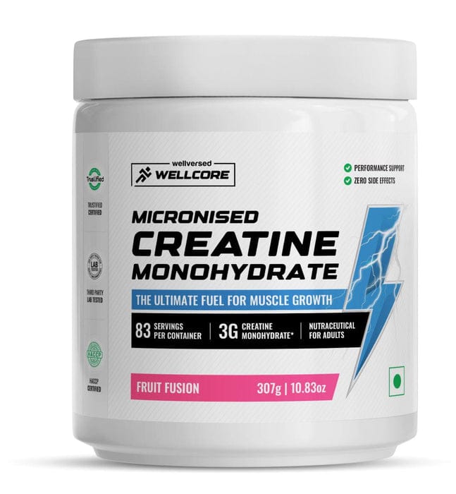 Wellcore - Pure Micronised Creatine Monohydrate, Fruit Fusion