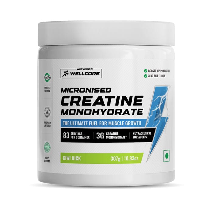 Wellcore - Pure Micronised Creatine Monohydrate | Kiwi Kick