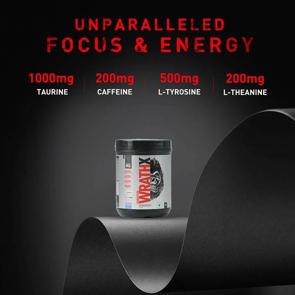 MuscleBlaze Pre Workout WrathX, Cola Frost