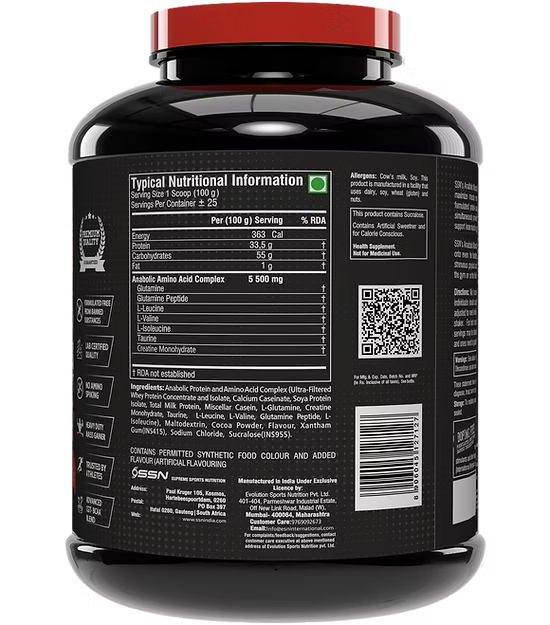 SSN Anabolic Muscle Builder