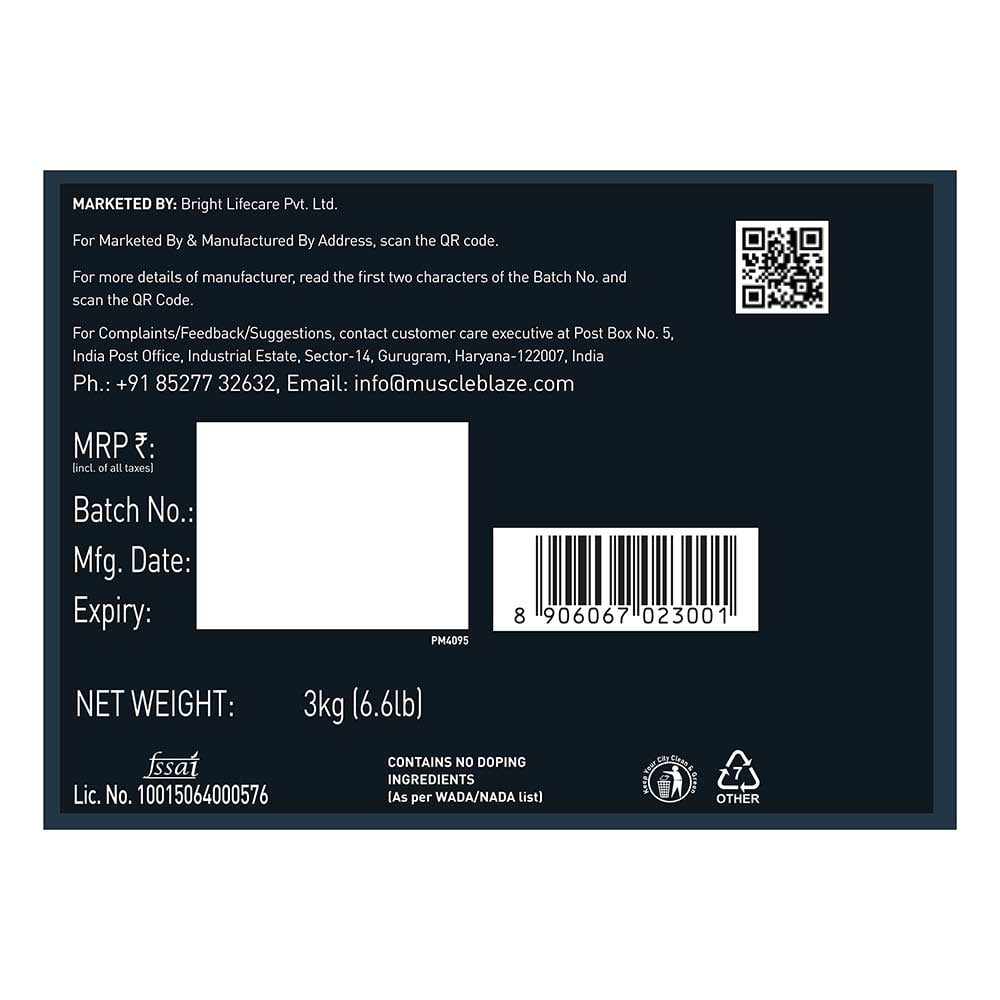 MuscleBlaze Super Gainer XXL Weight Gainer, Chocolate