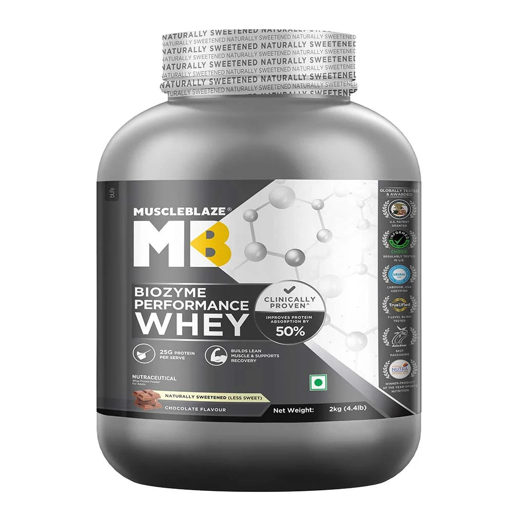 MuscleBlaze Biozyme Performance Whey
