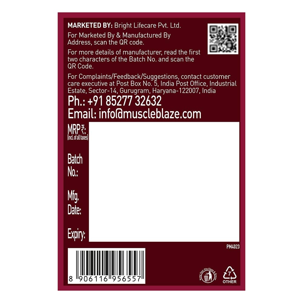 MuscleBlaze EAA 8000