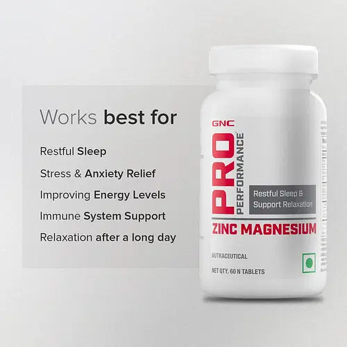 GNC Zinc Magnesium Amino (ZMA) Complex