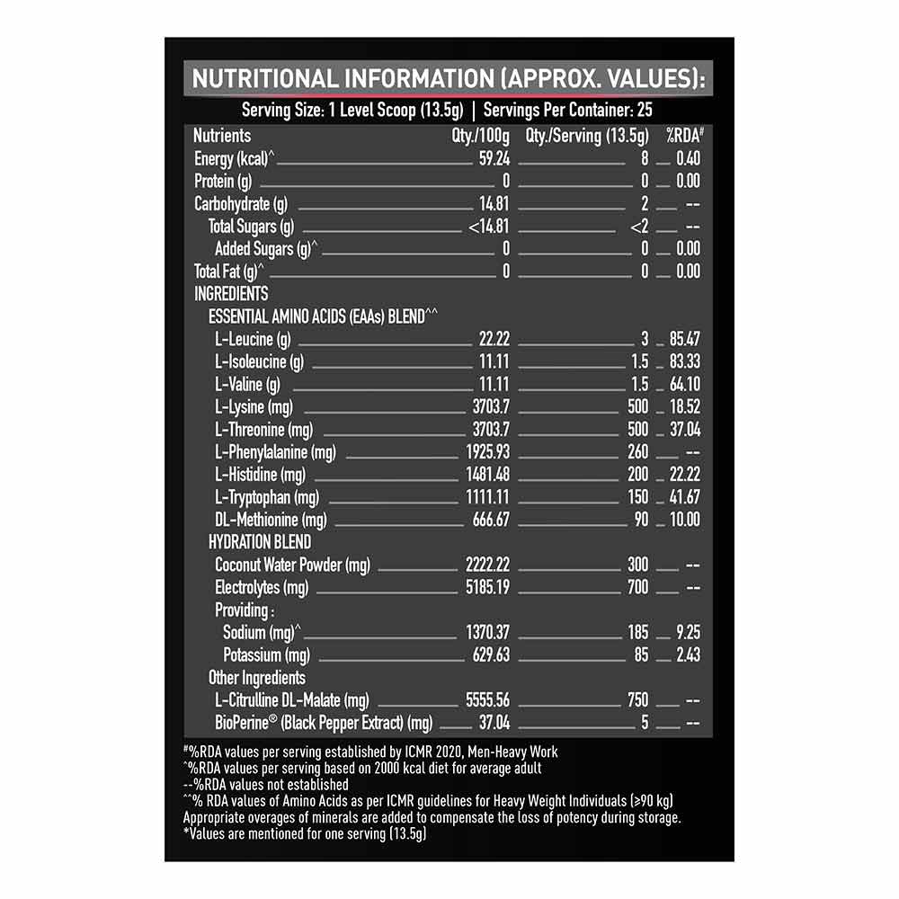 MuscleBlaze EAA 8000