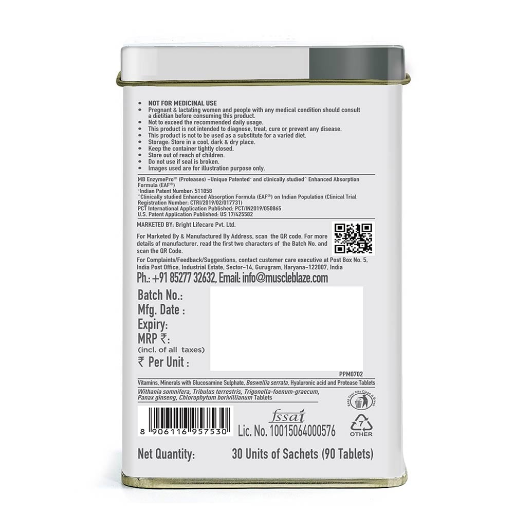 MuscleBlaze Biozyme 5 in 1 Multivitamin