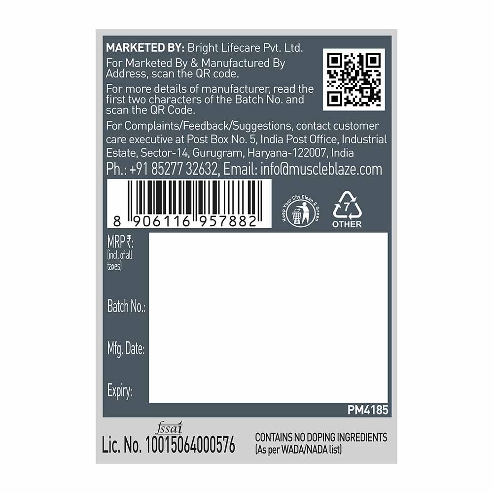 MuscleBlaze PRE Workout 200 Xtreme