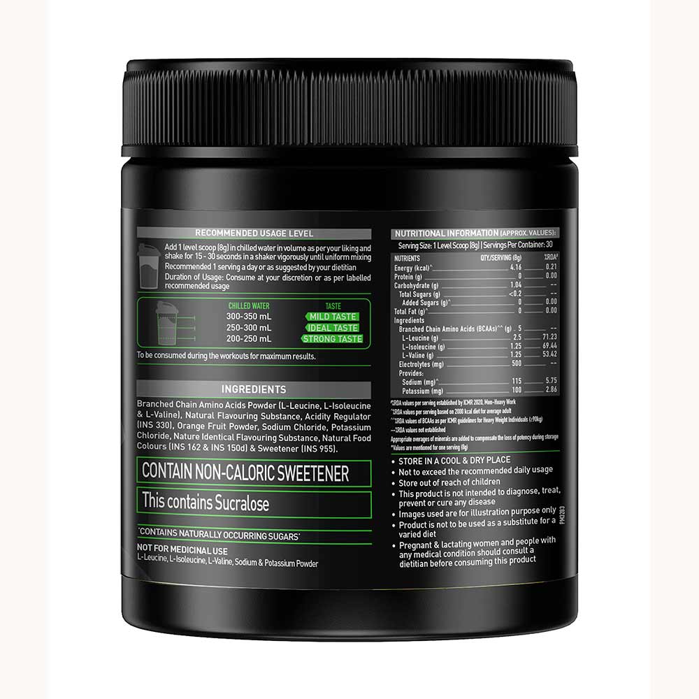 MuscleBlaze BCAA Pro Essential Amino Acids