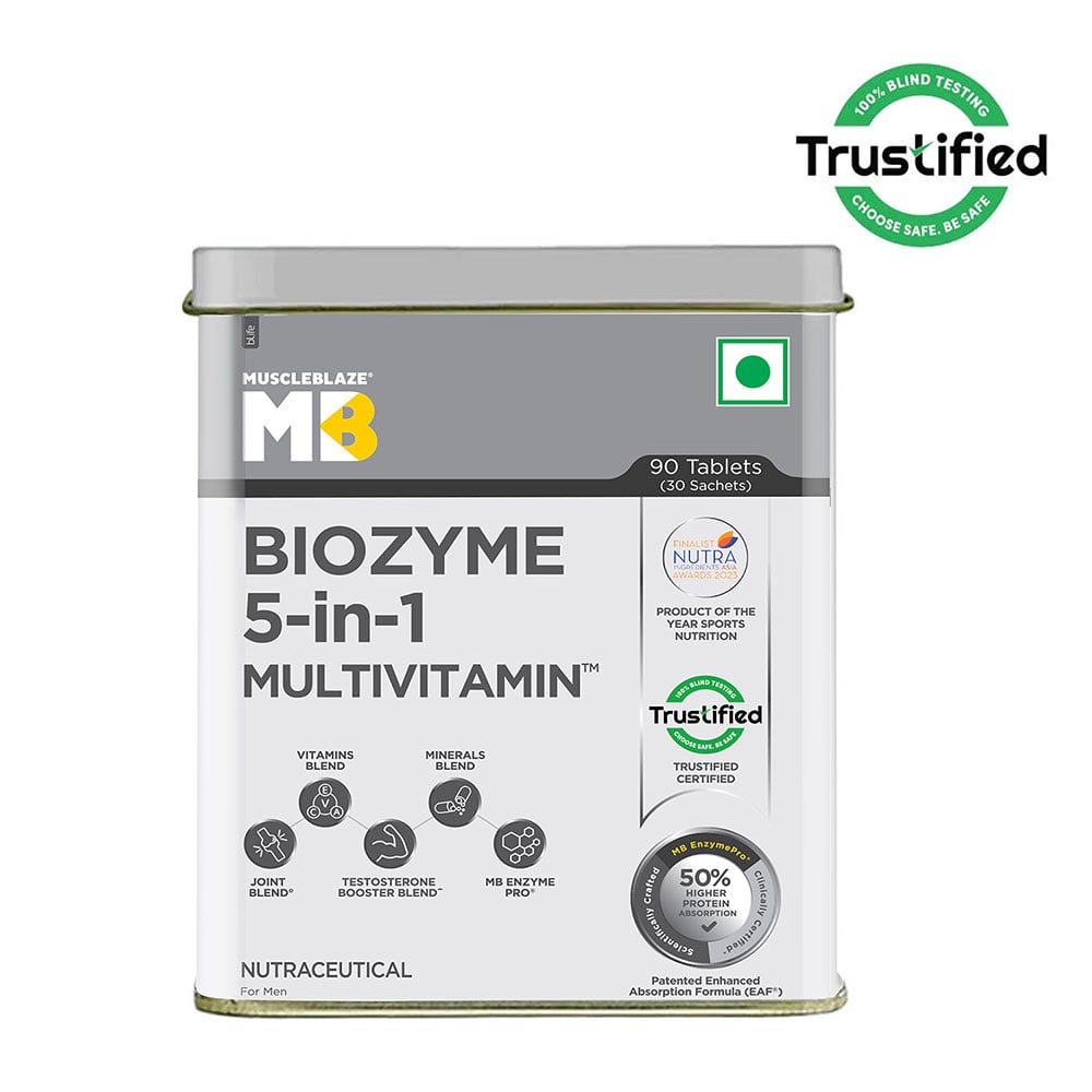 MuscleBlaze Biozyme 5 in 1 Multivitamin