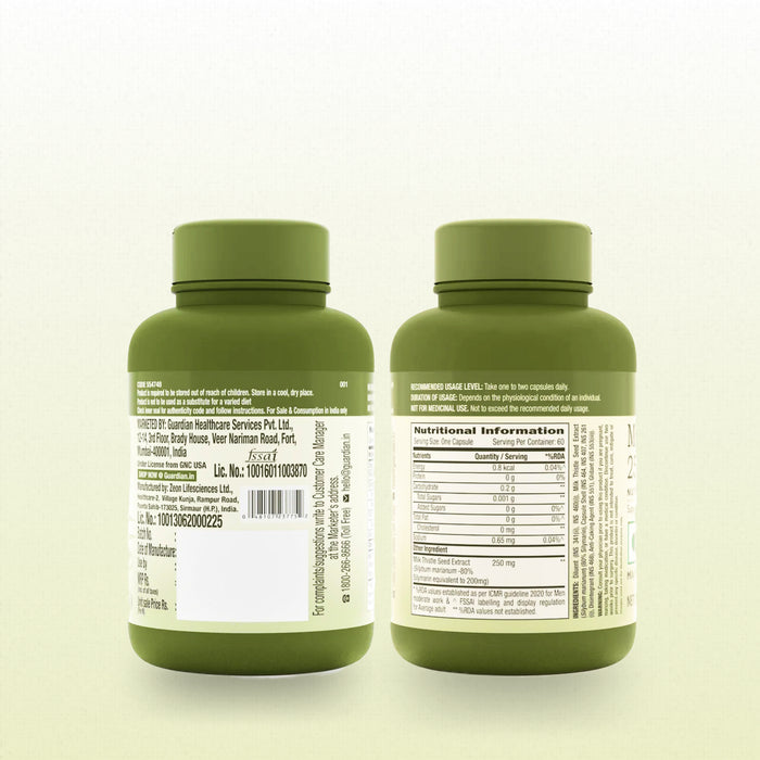 GNC Herbal Plus Milk Thistle