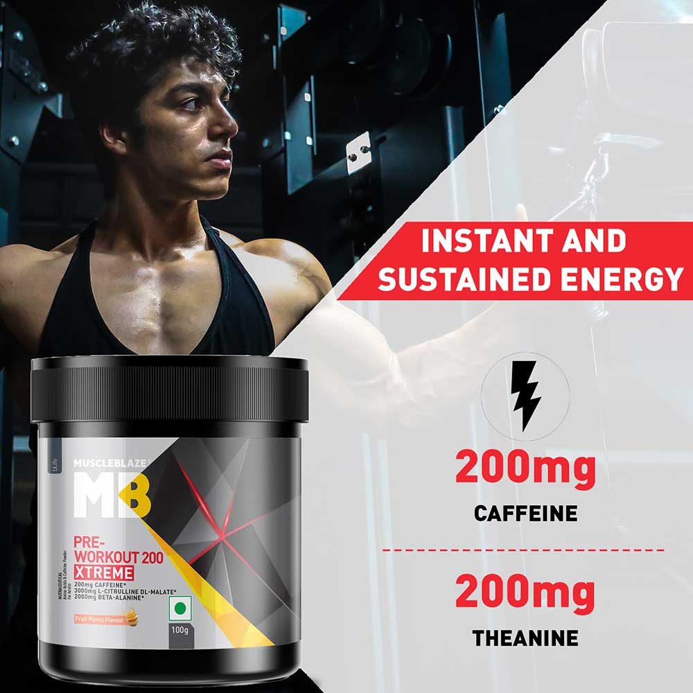 MuscleBlaze PRE Workout 200 Xtreme